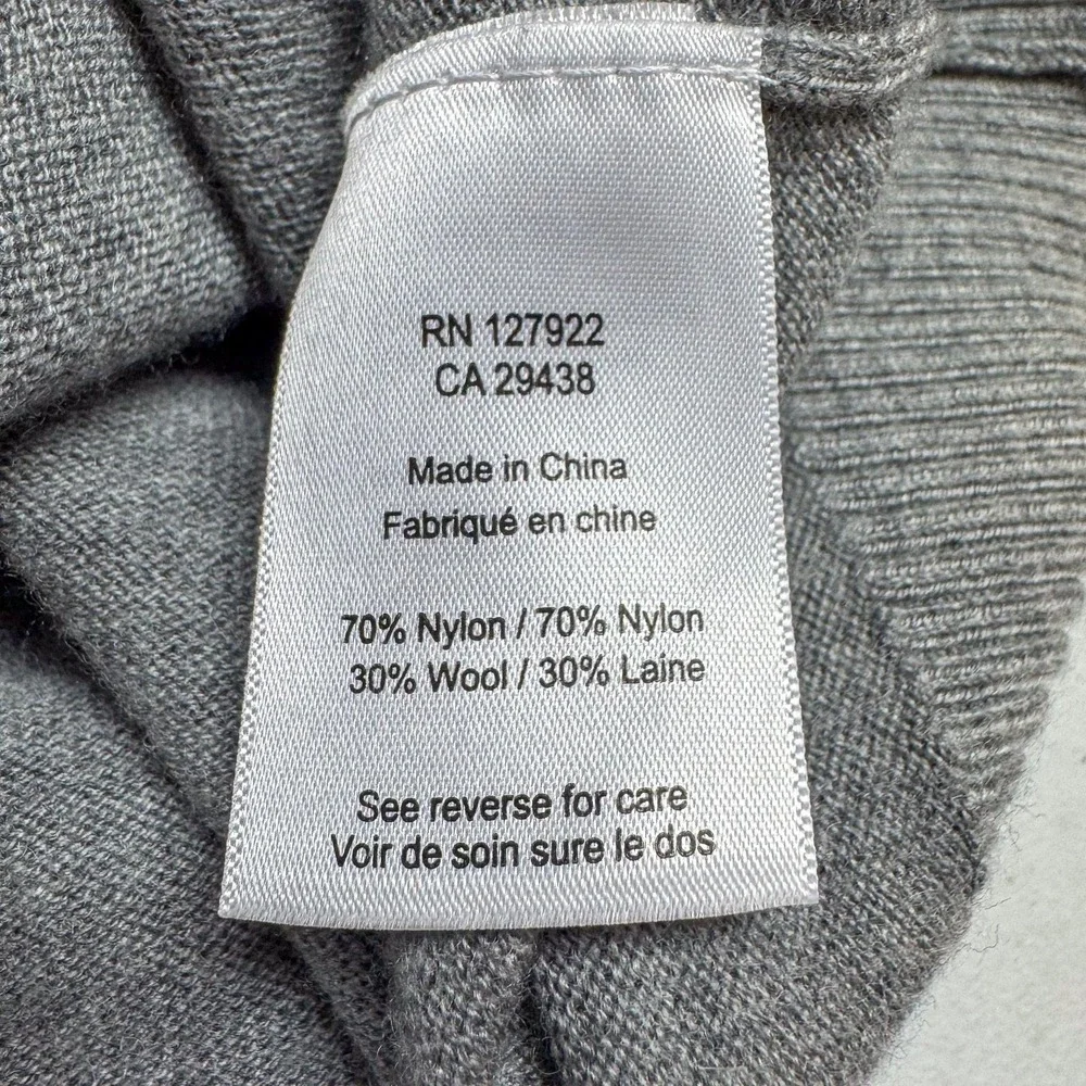 Mountain Khakis Sweater Mens XL Gray Wool‎ Blend Crewneck Wyatt Pullover Knit